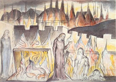 Infierno de Dante de William Blake